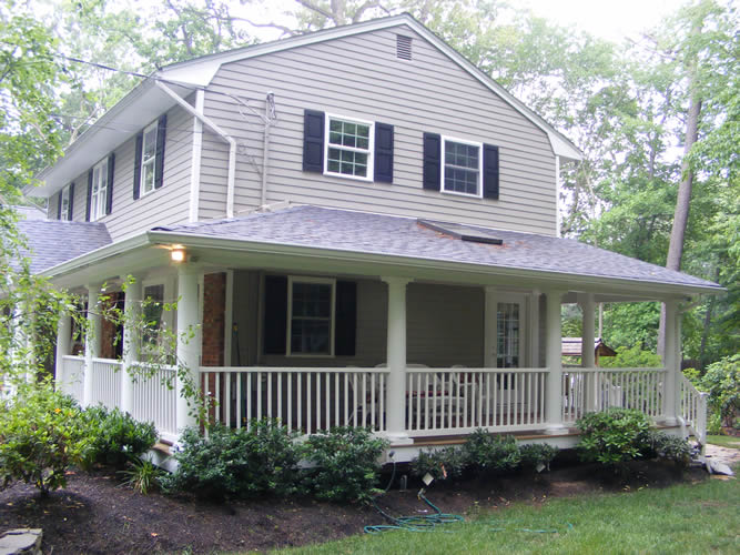 Exterior home painting project in Bergen County