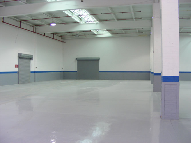 warehouse floor painting