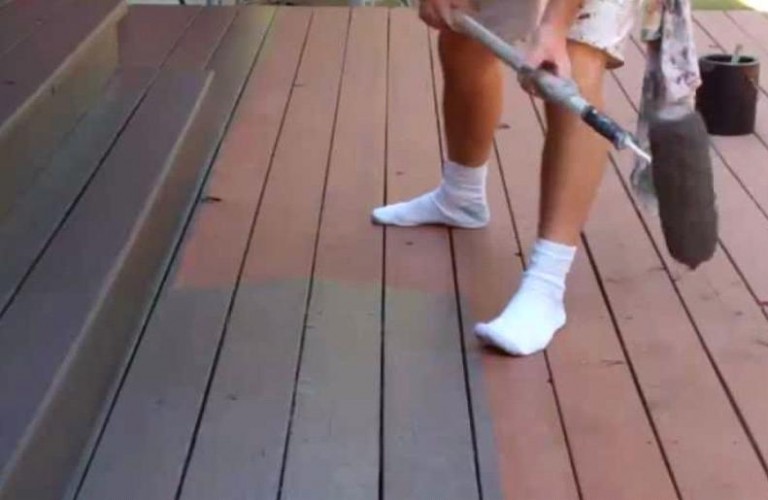 How to Paint Your Deck