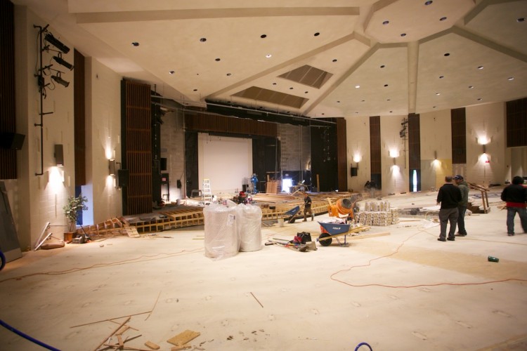 painting auditorium